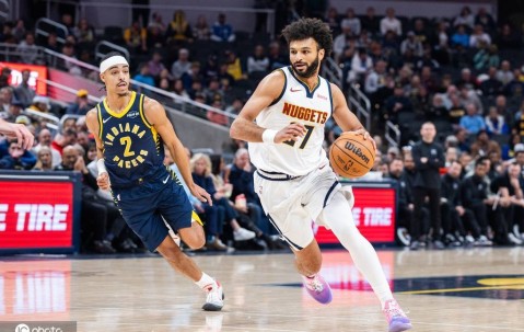 默里狂砍52分约基奇24+8+13 掘金轻取步行者