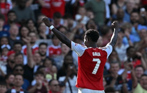 酋长杯：阿森纳3-0战胜毕尔巴鄂竞技 萨卡、约克雷斯破门