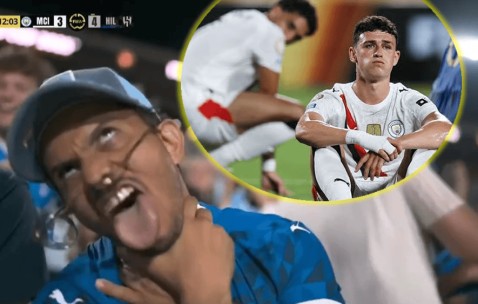 亚洲奇迹！世俱杯曼城惨遭淘汰：沙特球迷掐脖嘲讽，C罗沉冤昭雪